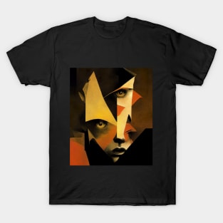 Deco Heads - Metropolis Now - Panopticon - Art of the Future Past - Art Deco Design T-Shirt